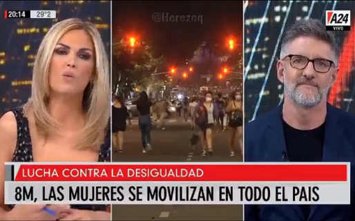 Para Canosa las mujeres se empoderan solas en su casa y los hombres también sufren