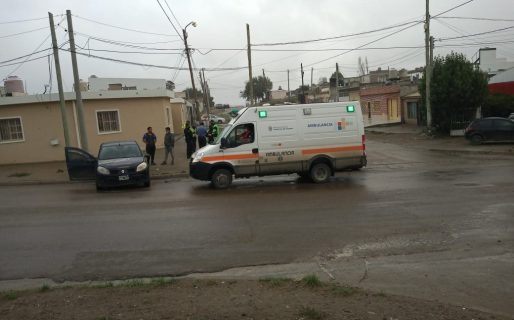 Choque en San Martín y Margaritas