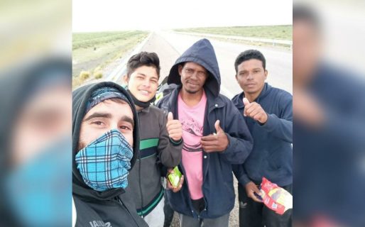 Caminan más de 7.000km desde Venezuela hasta Chile, donde les prometieron trabajo