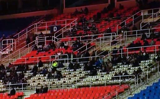 La platea VIP del fútbol, para los que se creen vivos