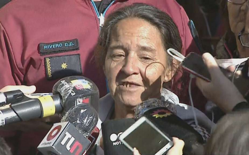 El alivio de la abuela de Maia: “Gracias a Dios está bien, la vi riéndose”