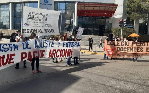 Desde ATECh Sur vuelven a reclamar en el Centro de la ciudad