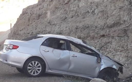 Accidente sin heridos camino a la localidad de Facundo