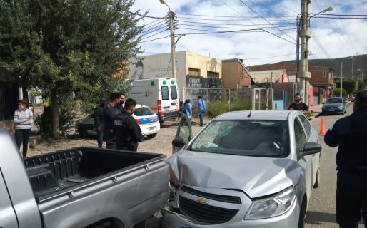 Se produjo un accidente en avenida Polonia