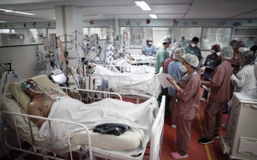 Brasil registró un nuevo récord de 2.841 muertos por COVID-19 en las últimas 24 horas