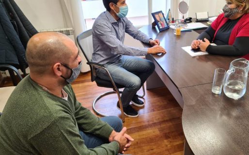 El concejal Barrios Daporta se reunió con ediles de Comodoro