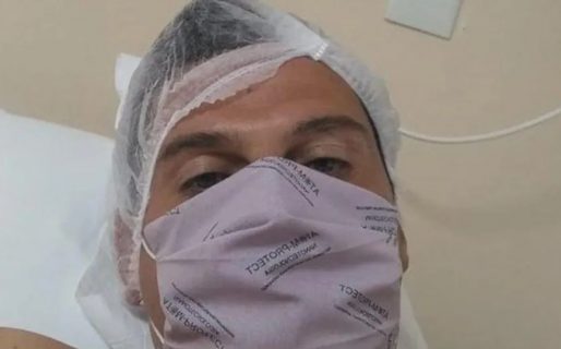 El DT que eliminó a Newbery recibió 28 puntos de sutura en su miembro y dirigió el partido desde el celular