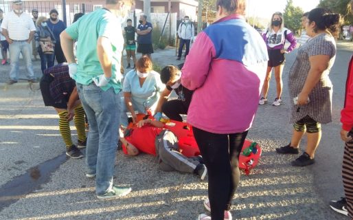 Un anciano de 77 años fue atropellado por un camión en Kennedy y Polonia