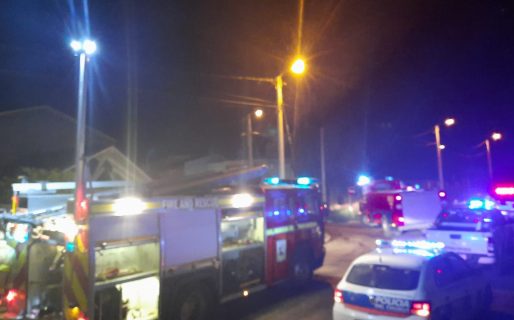 Se incendió una vivienda en Rada Tilly