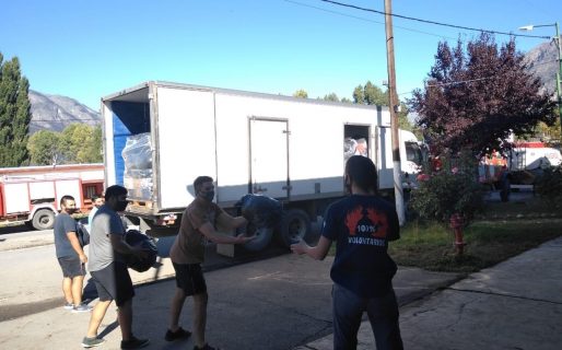 Bomberos de El Hoyo piden a los vecinos “no ser mezquinos”