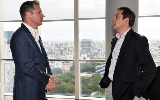 Luque se reunió con el presidente de Genneia para impulsar inversiones en energía eólica