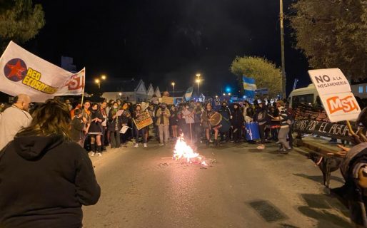 Comodoro volvió a marchar en contra de la Minería