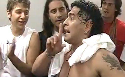 Mito televisivo: Qué llevó Diego Maradona en una bolsita al ingresar a la casa de Gran Hermano 2001