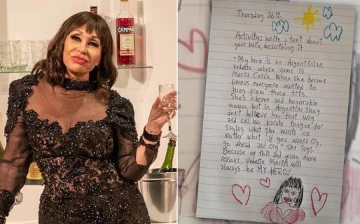 “My hero is an argentinian vedette”: La carta de una nena canadiense que admira a Moria Casán