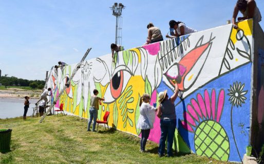 Convocan a artistas locales para pintar el mural por el cierre del mes de la Mujer