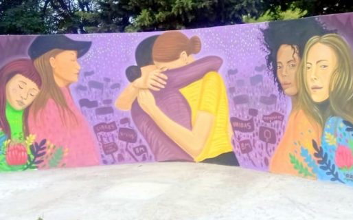 Las mujeres ya tienen su mural en Comodoro