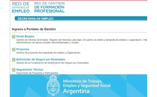 El Ministerio de Trabajo presentó «Portal Empleo»