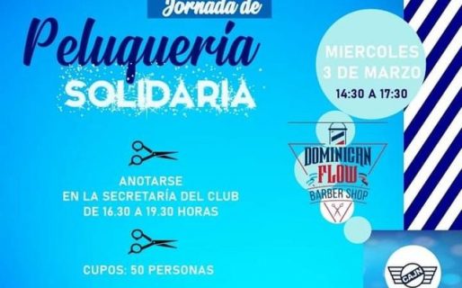 El club Jorge Newbery prepara una jornada de peluquería solidaria