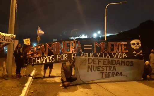 Antimineros marcharon a la playa de tanques