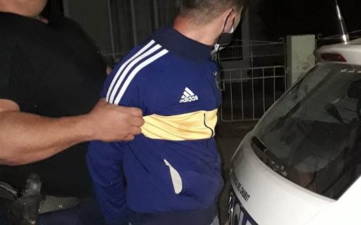 Un joven fue detenido por romper los vidrios de un departamento en plena madrugada