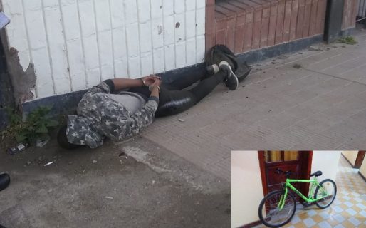Robó una bici pero en la huida le costó tanto subir la Rivadavia que debió bajarse y seguir a pie