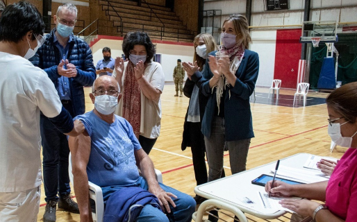 En la provincia se superaron las 40.000 vacunas aplicadas contra el COVID-19 a grupos priorizados