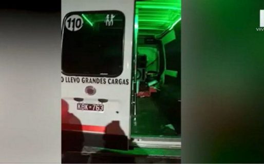 Fiesta clandestina: hicieron una despedida de soltera en una combi