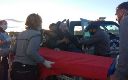 El peón rural está muy débil y sería trasladado a Trelew