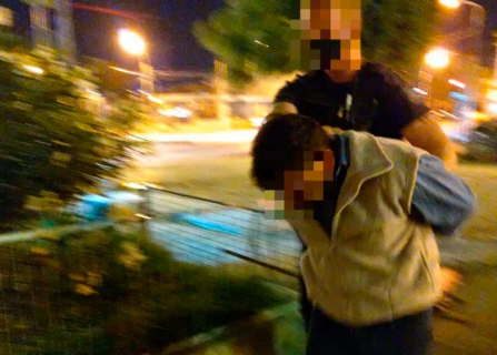 Detenido por violar la prohibición de circular