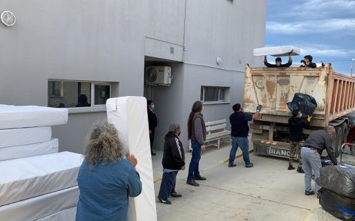 El municipio de Rada Tilly entregó equipamiento al Hospital Alvear