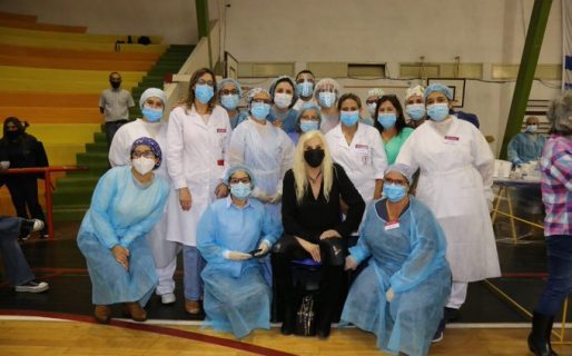 Susana Giménez se vacunó contra el coronavirus en Uruguay