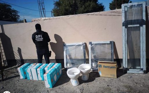 Recuperaron elementos robados a un corralón