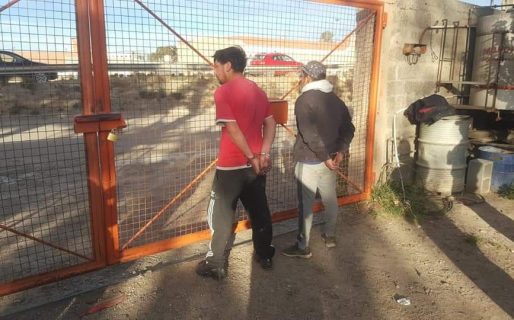 Dos hombres detenidos tras intentar robar en una empresa