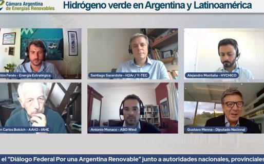 Menna instó a “deponer diferencias políticas y a pensar a largo plazo” para el desarrollo del hidrógeno verde en la Argentina