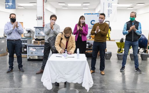 Comodoro potencia con acciones a los emprendedores de la región
