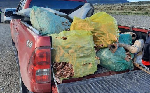 Secuestran 359 kg de cobre que eran transportados por un hombre en camioneta