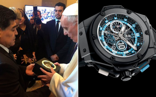 La obsesión de Maradona por los relojes: su último lujo preferido y el día que hizo temblar a la FIFA