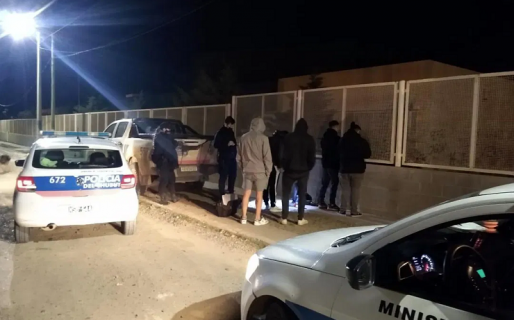 Demorado con marihuana y balanza de precisión en Km. 8