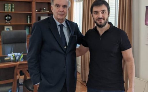 Pichetto se reunió con Torres y confirmó que visitará la provincia