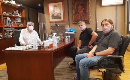 Moyano anunció que asistirán a Camioneros Chubut, para la construcción de la clínica en Comodoro