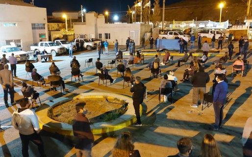 Histórica asamblea de la SCPL al aire libre