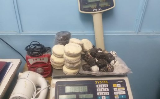 Detienen a sujeto que robó roscas de pascua y alfajores de una panadería de km. 8