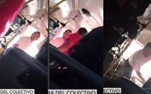 Terminaron a las piñas porque el chofer no usaba barbijo