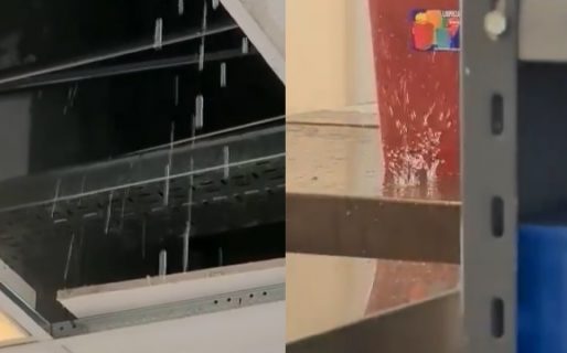 VIDEO: Llueven fluidos cloacales en la Secretaría de Salud Municipal