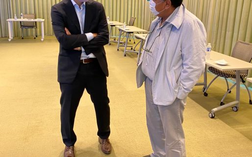 Ávila gestionó la recomposición salarial y la vacunación para los petroleros