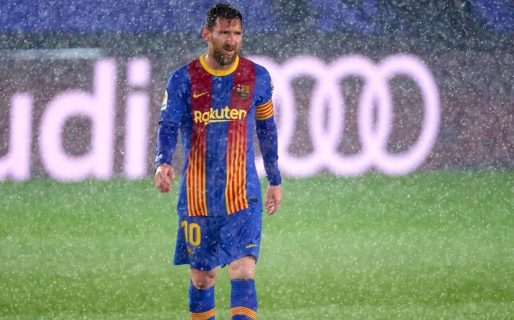 Se viralizó un video de Messi temblando de frío en el Clásico español