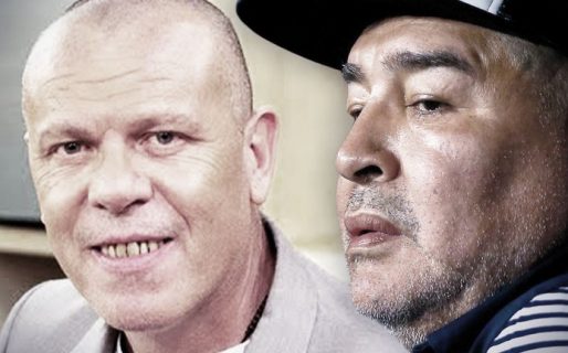 El día que Diego Maradona rescató al Loco Montenegro en uno de los peores momentos de su vida