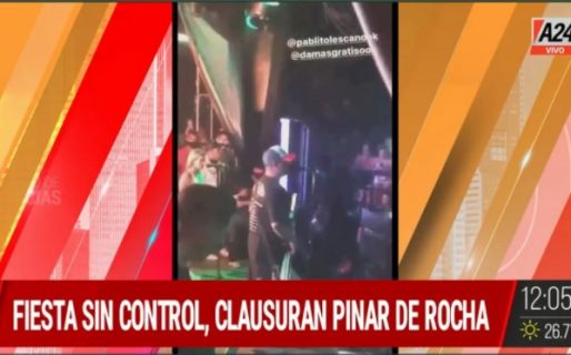 Escándalo porque Pablo Lescano tocó ante una multitud en un histórico boliche