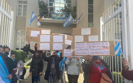 Feriantes de La Saladita reclamaron en el Municipio: “Queremos trabajar”