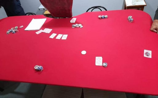 Funcionaba como confitería pero era una sala de juegos clandestinos